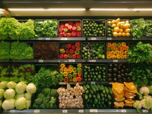 veggie display